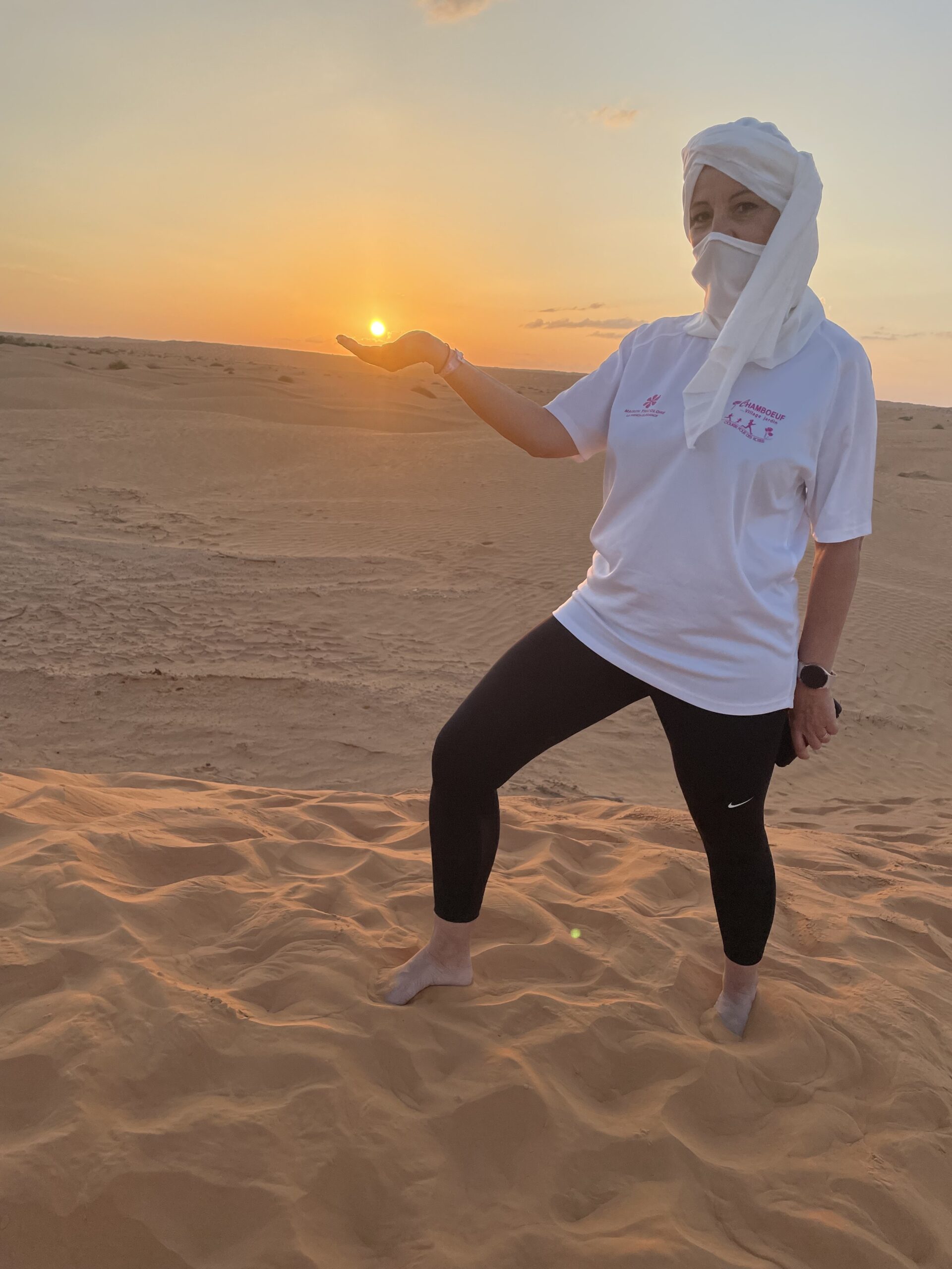 DESERT COUCHER DU SOLEIL