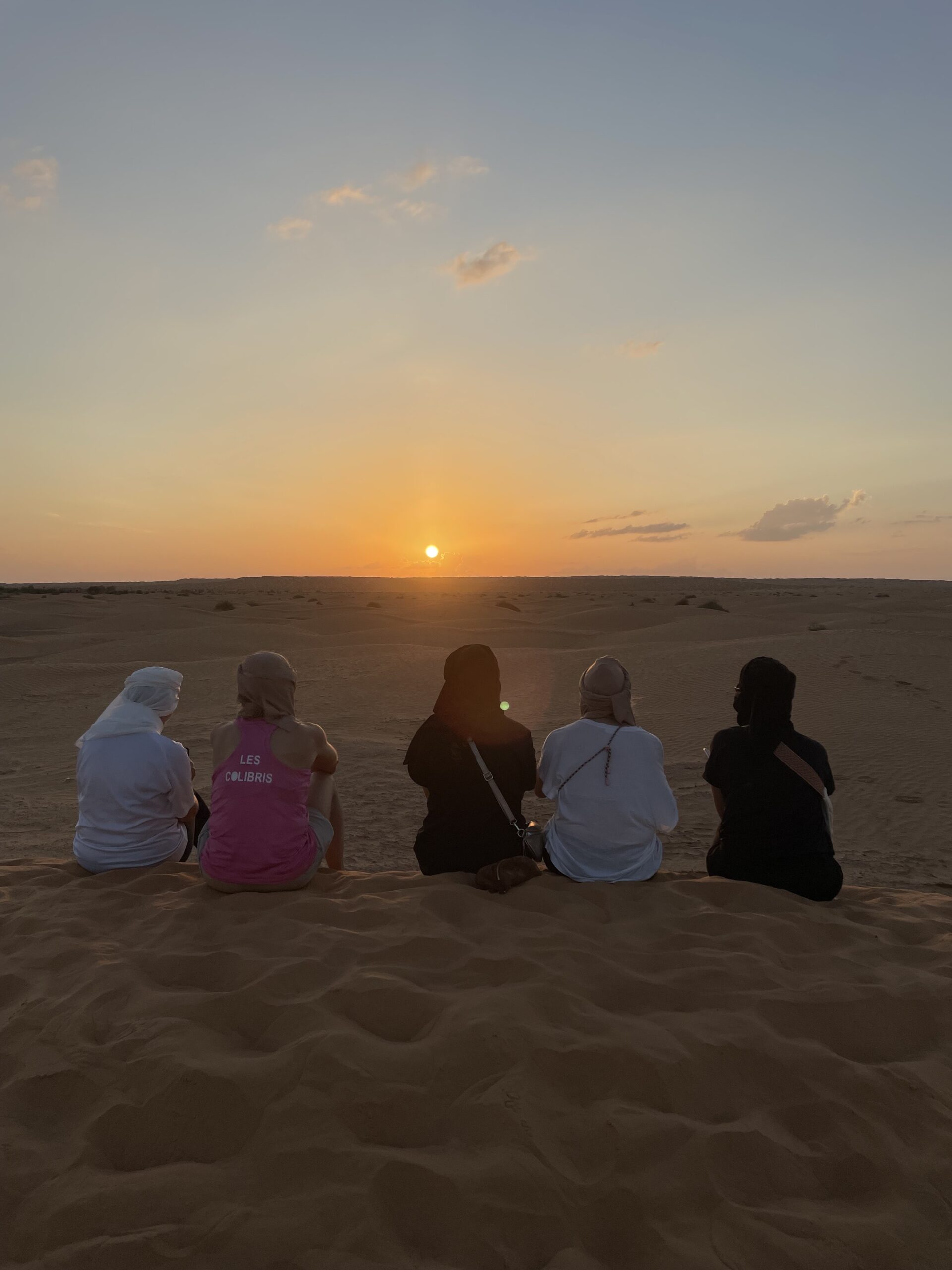 DESERT COUCHER DU SOLEIL