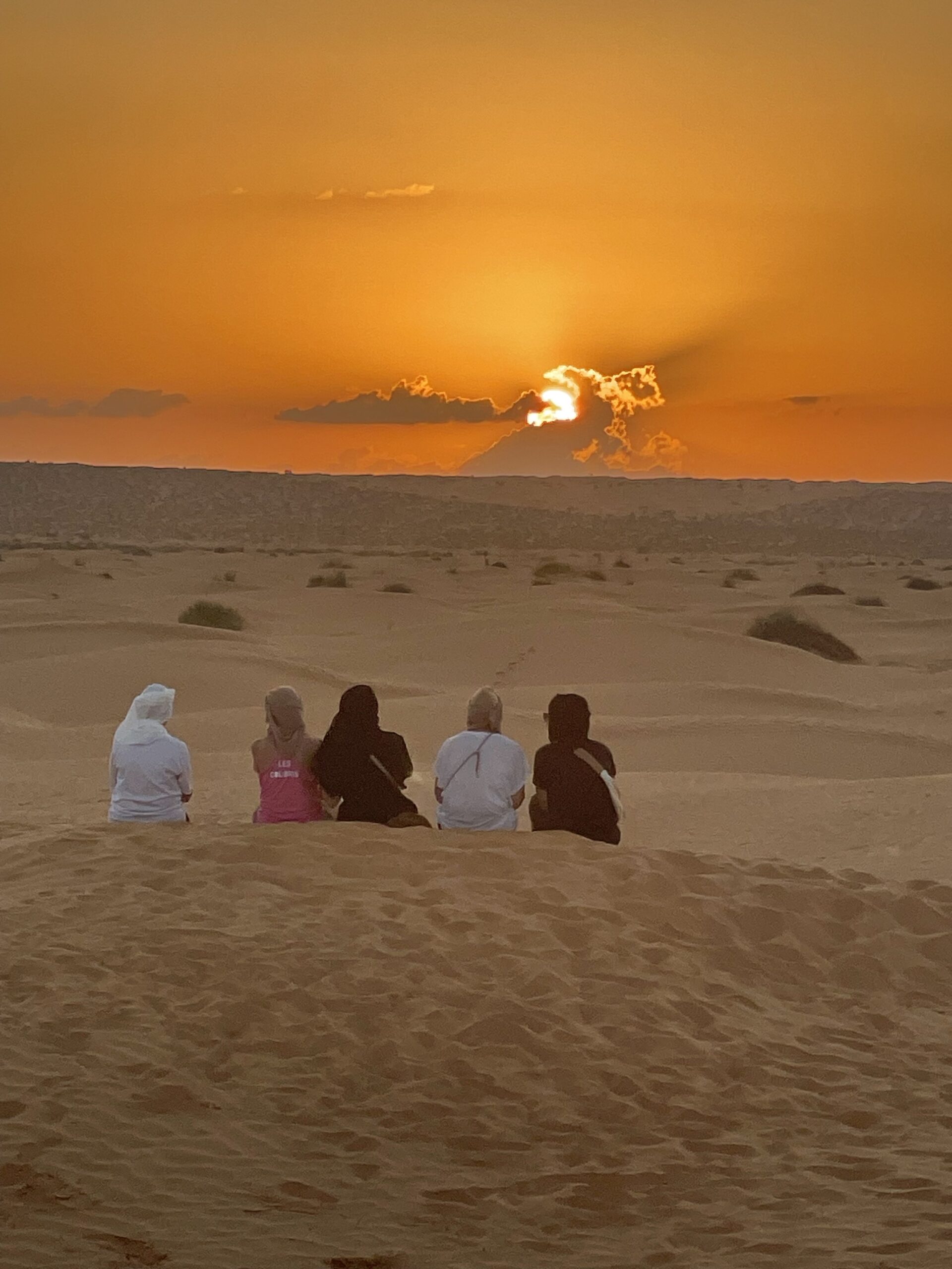 DESERT COUCHER DU SOLEIL